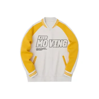 Anta Life Collection Baseball Jacket Unisex Malted Yellow