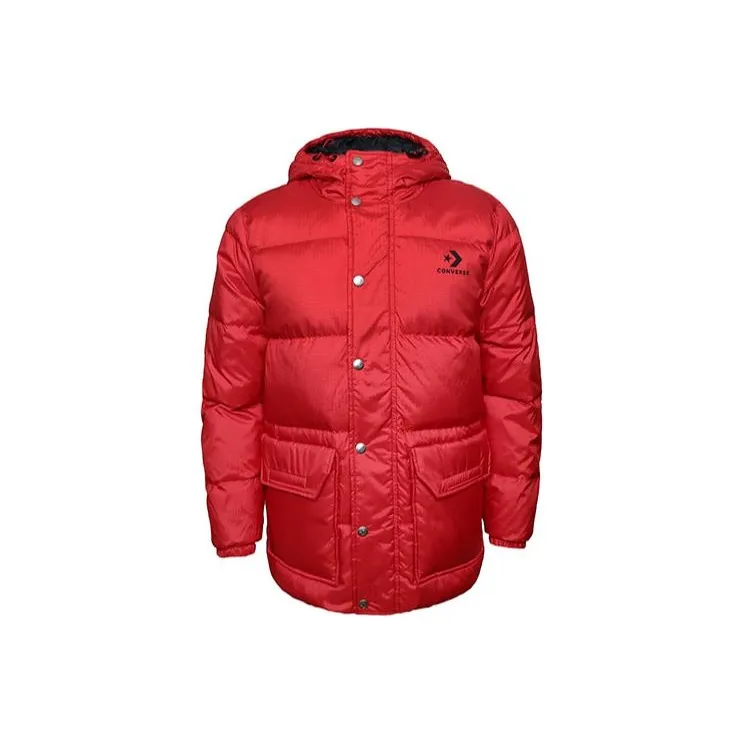 Converse Down Jackets Men Red-0