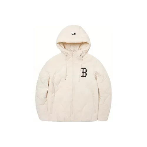 MLB Boston Red Sox Puffer Jackets Unisex White