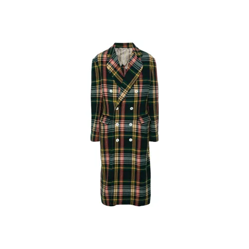 Vivienne Westwood Double Breasted Checked Coat