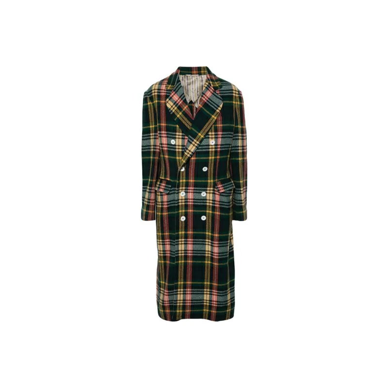 Vivienne Westwood Double Breasted Checked Coat-0