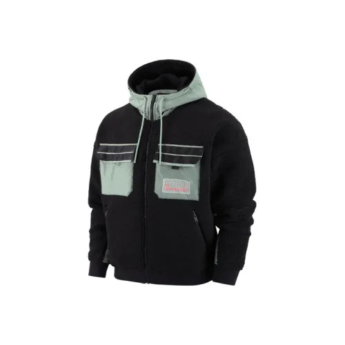 JORDAN Velvet Jackets Men Black