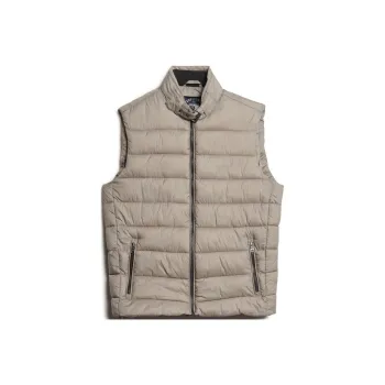 SUPERDRY Vests Men Dark Gray