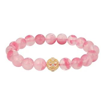 Yu Shangxuan Rose Quartz Bracelets Unisex