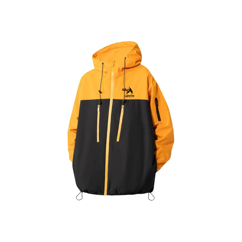 Lafetto Wear Resistant Water Resistant Windproof Windbreaker Jacket Unisex-4