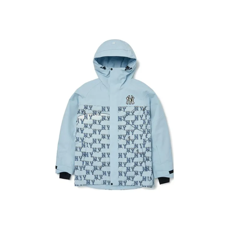 MLB Puffer Jackets Unisex Light Blue-0