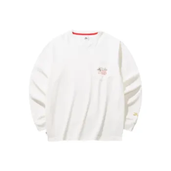CHAOJIANTA x SNOOPY Sweatshirt Unisex Ivory White