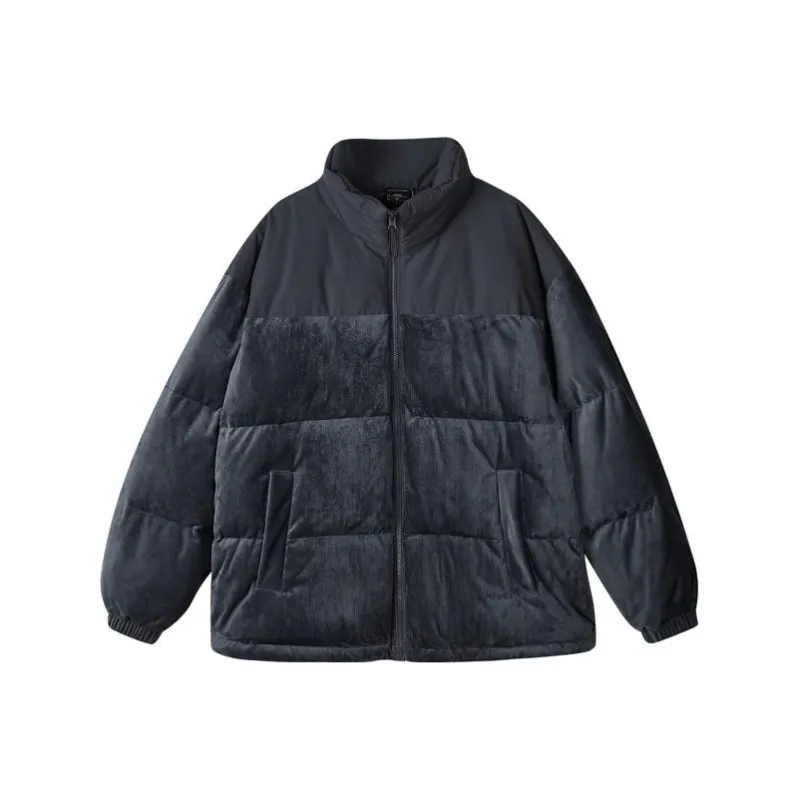 Skechers Sports Collection Puffer Jacket Unisex Ink Gray-0