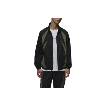 Jordan Sport Jam Jackets Coats Unisex Black/Medium Olive Green/White