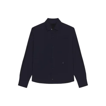 Givenchy 4G Plaque Long Sleeved Shirt