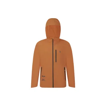 FILA x BBC EARTH Jacket Men Sunset Orange
