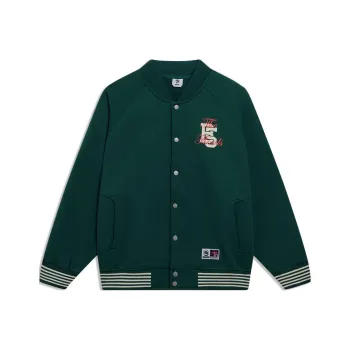 LiNing Badfive Baseball Jacket Men's Green