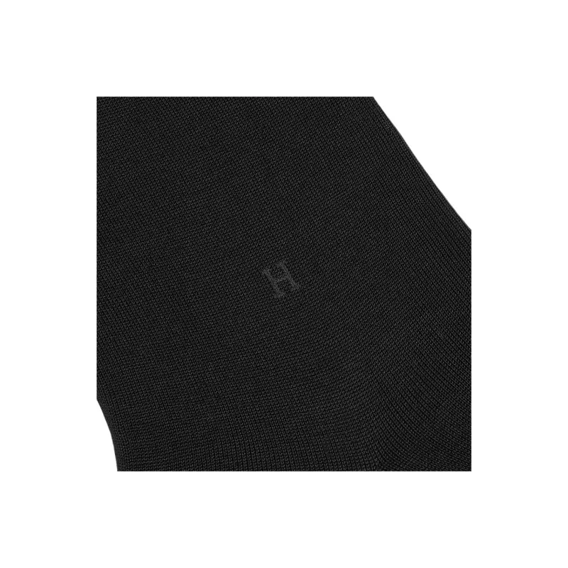 HERMES SS25 Mid Calf Socks Men's 1 Pack Black-2