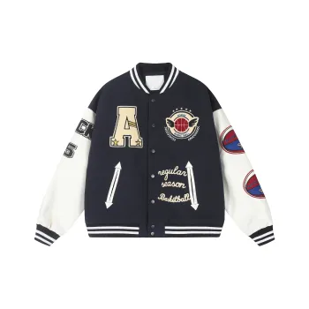 A Chock Baseball Jerseys Unisex Navy Blue