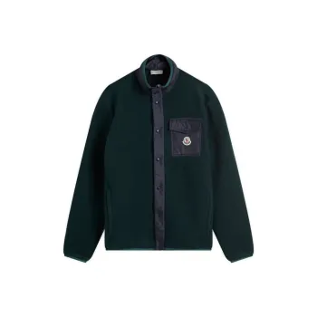 Moncler Aperta Contrasted Trim Jacket