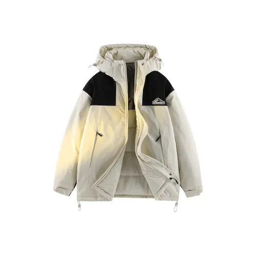 CRUSH KEY Puffer Jackets Unisex