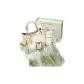 Bag+Silk Scarf+Insulated Cup+Green Tea+Bouquet+Box