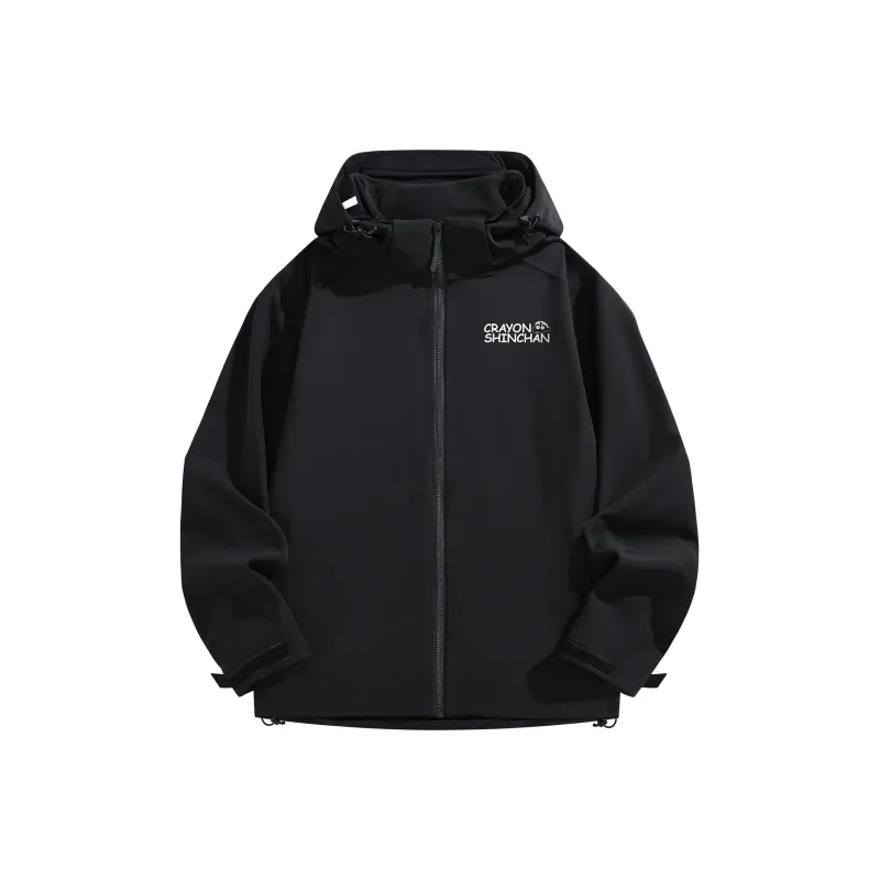 Crayon Shinchan Waterproof And Windproof Windbreaker Coats Unisex-0
