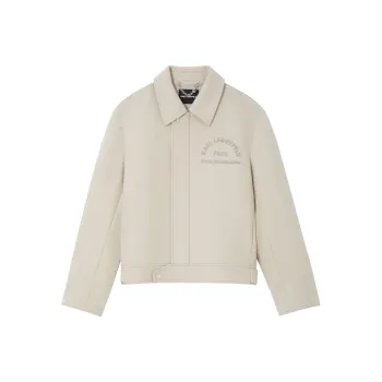 KARL LAGERFELD SS24 Jackets & Coats Men's Greige