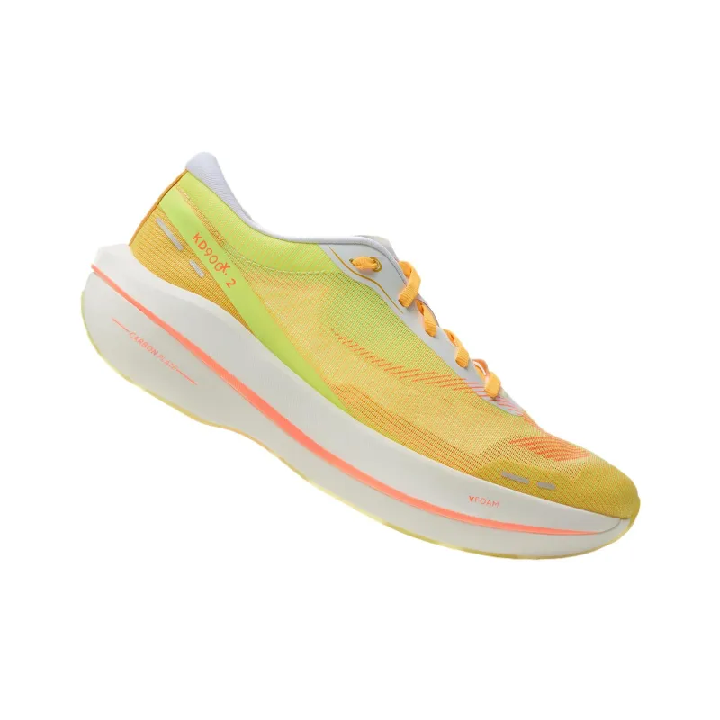 DECATHLON KD900X.2 Low Top Running Shoes Women's Neon Yellow-5