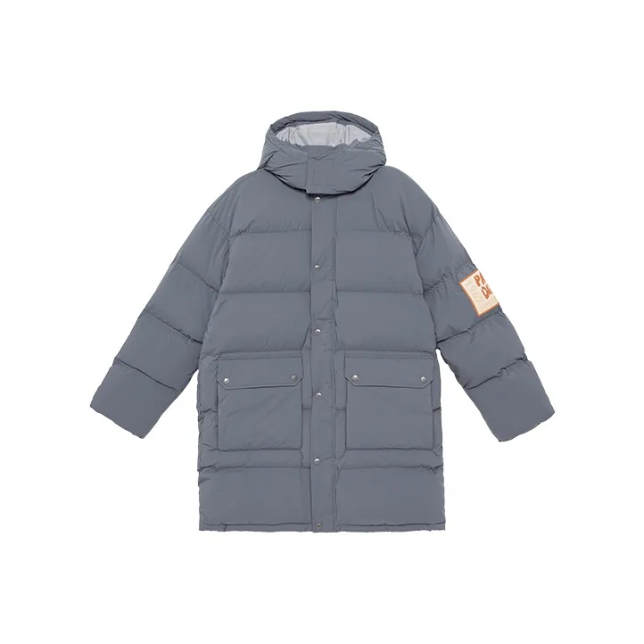 Palladium Down Jacket Unisex Whirlpool Dark Gray-0