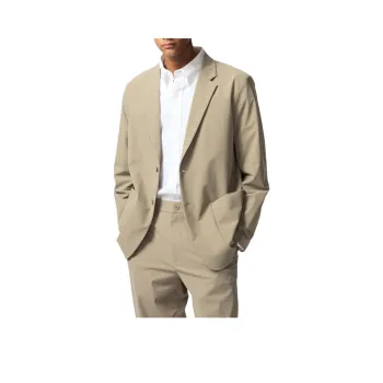 UNIQLO Business Suit Men's Dark Beige