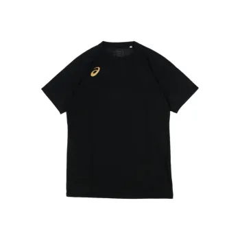 Asics T Shirts Unisex Black