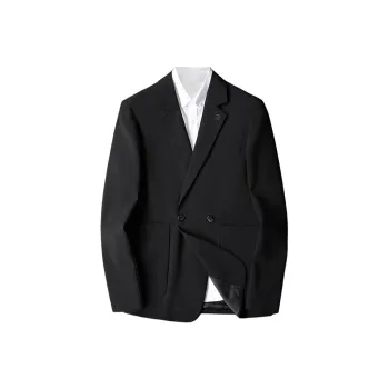 PIERRE CARDIN Business Suit Men's Black