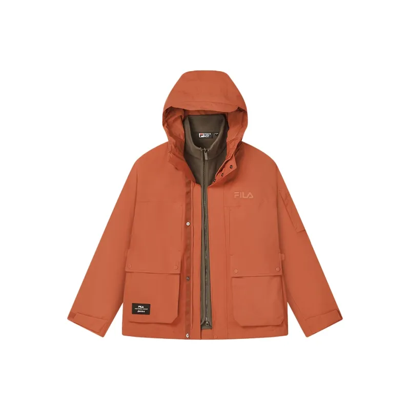 FILA Windbreaker Jacket Men's Light Rusty Red-0