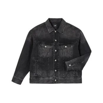 Lee Denim Jacket Men's Black Gray Color