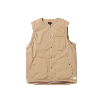 NANGA TAKIBI RIPSTOP INNER DOWN VEST Vest Men's Beige