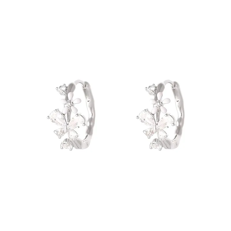 KEMLAIDA 925 Sterling Silver Earrings Women's-0
