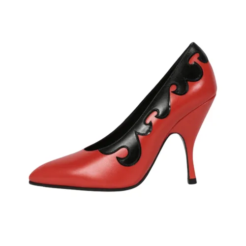 Bottega Veneta Slim Heel High Heels Women's Red
