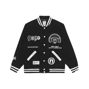 Aape X 9090 Graphic Varsity Jacket