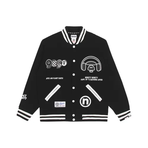 Aape X 9090 Graphic Varsity Jacket