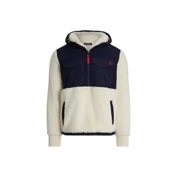Polo Ralph Lauren Polo Pony Embroidered Fleece Hooded Jacket