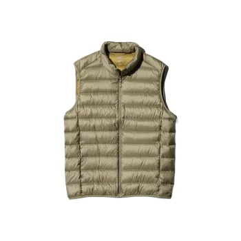 UNIQLO Vests Men Camel