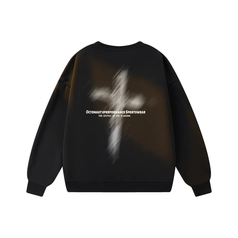 Small Columns Under The Sea Sweatshirt Unisex-6