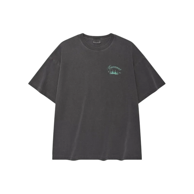 COVERNAT SS25 T Shirt Men's Charcoal Gray-1
