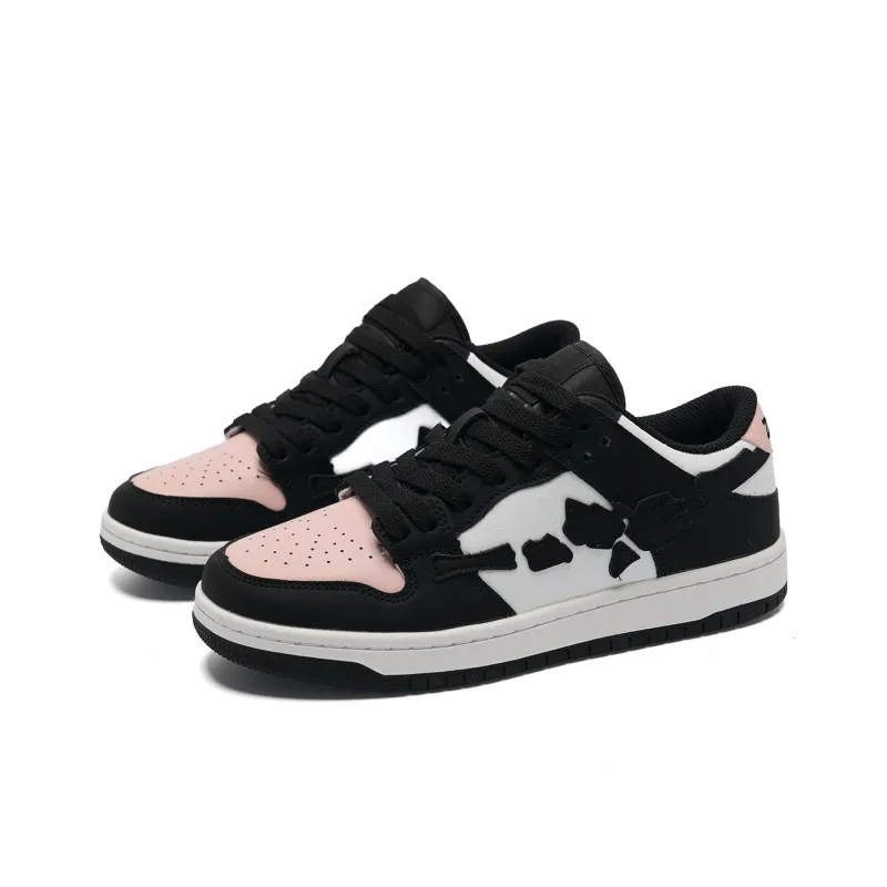 KAAVER OTTO Slip Resistant Cushioning Abrasion Resistant Breathable Low Top Skateboard Shoes Unisex-1