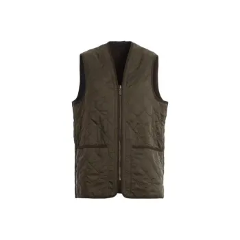 BARBOUR Quilted Zip Up Vest