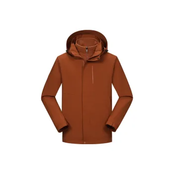 Tectop Waterproof And Windproof Windbreaker Jacket Unisex Komorebi Orange