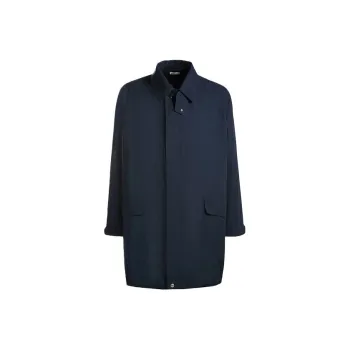 BALLY Ripstop texture Mid length Parka