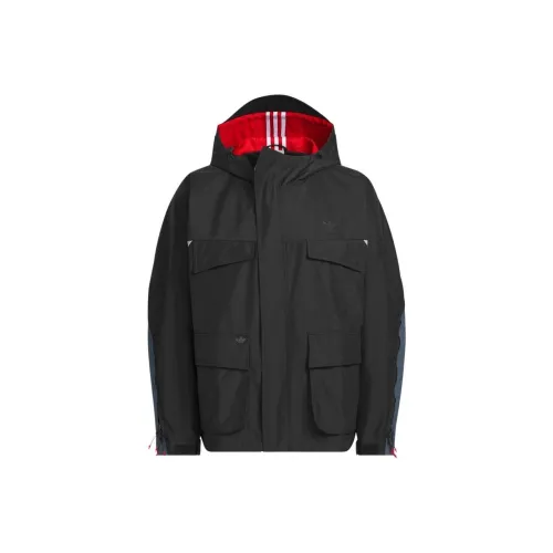 Adidas Originals x Ordinary People FW24 UTI PARKA Jackets Coats Men's Black