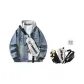 Nostalgic Blue Hooded-K720 (Includes Crossbody Bag)
