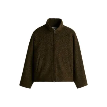 H&M Jackets Coats Men's Dark Khaki Green