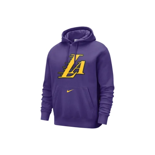 Nike Los Angeles Lakers Club City Edition Men's Nike Nba Fleece Pullover Hoodie
