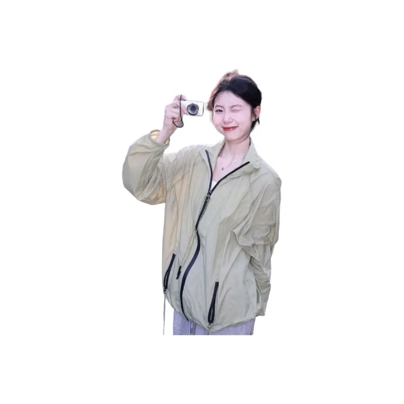The Temptation Of The Muse Cropped Coat Women's Green-4