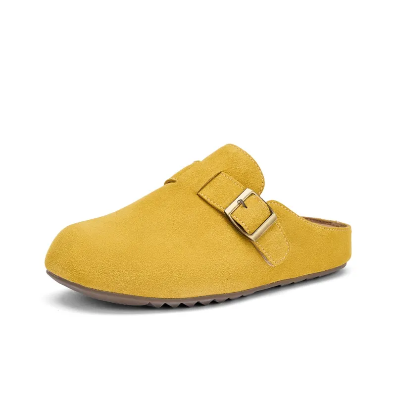 Hotwind Pinecone Grey Series Slip-Resistant Wrap-toe Slippers Women's-1