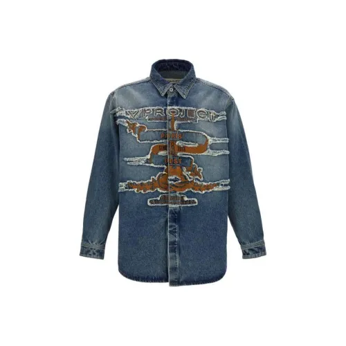 Y/Project Evergreen Paris Best Patch Denim Shirt